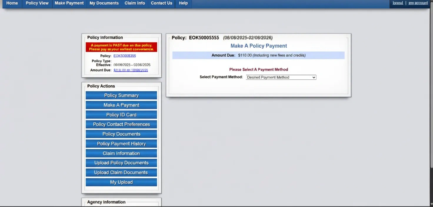 Policyholder Portal Software - Modotech